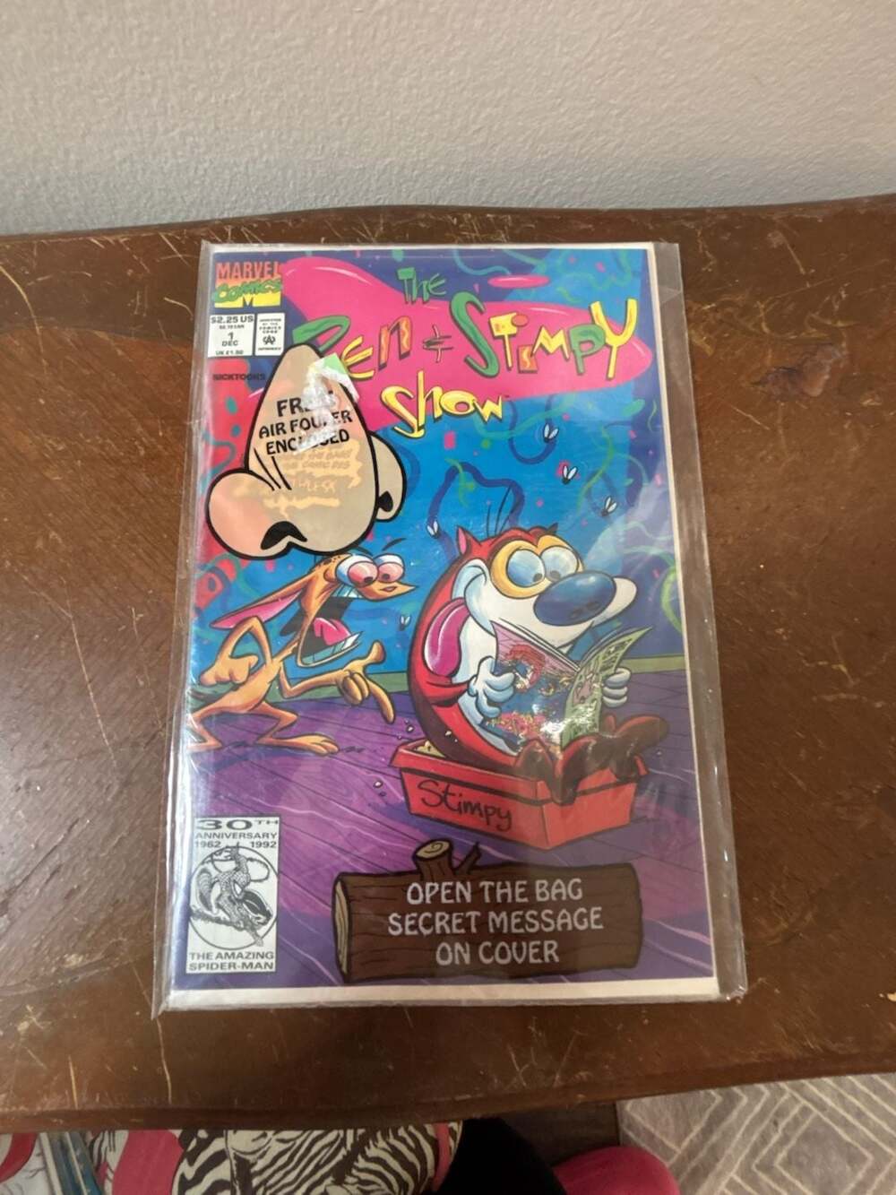 The Ren & Stimpy Show #1 Factory Sealed with Air Fouler Marvel Comics 1992